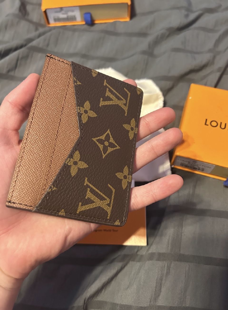 Men’s LV Monogram Card Holder