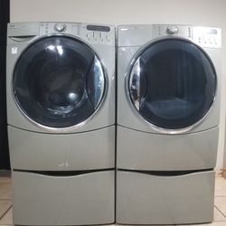 KENMORE WASHER AND ELECTRIC DRYER FREE DELIVERY AND INSTALLATION ALSO A 90 DAY WARRANTY 