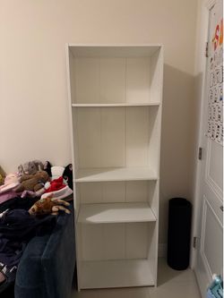 White Bookshelf/Bookcase - NEED GONE!
