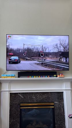 65” Sony Bravia TV with wall mount