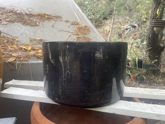 Gainey Planter in Black Gloss