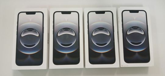 4 New iPhone 16e 128GB, Nuevo