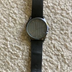 Black Oversized Men’s Dress Watch