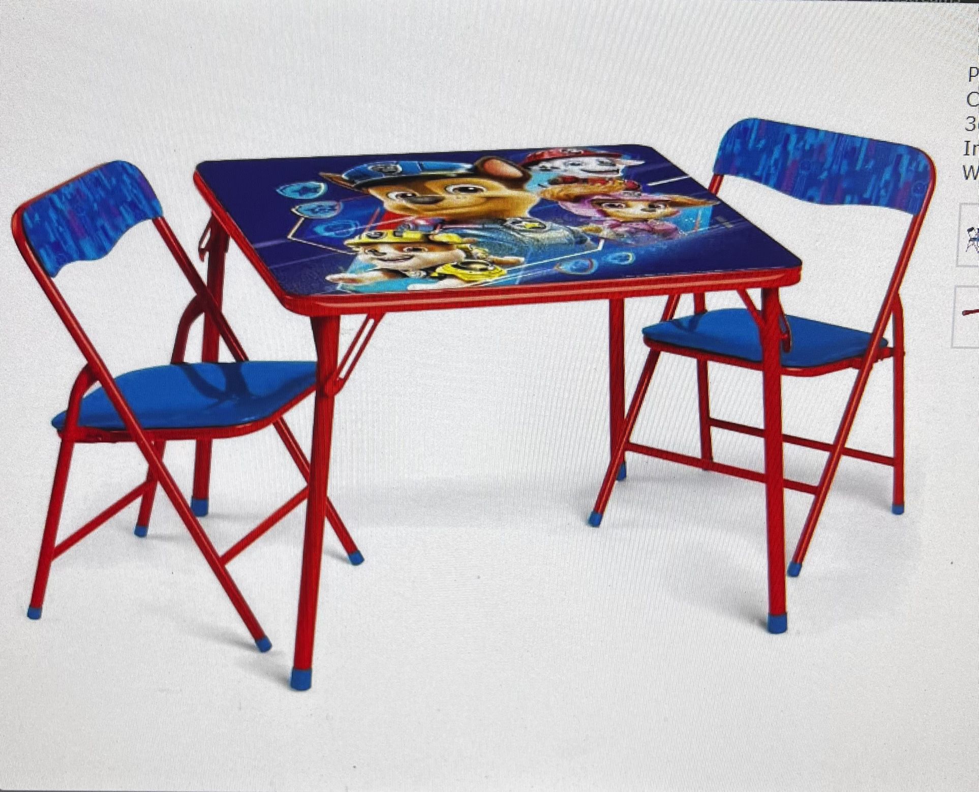 Child Table And Chairs