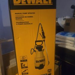 Dewalt Manual Pump Sprayer 