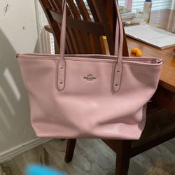 Pink Tote Bag