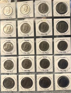 20 Kennedy Half Dollars 1(contact info removed)
