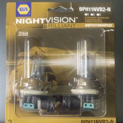 H11 vehicle headlight bulbs - low beam lights