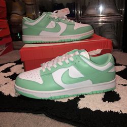 Nike Dunk Lows (Mint Green)