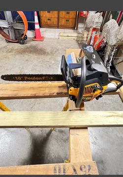 Chain Saw Poulan Pro 18”