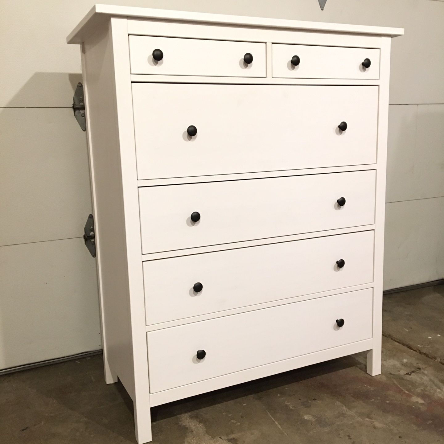 ikea white tall dresser IKEA KILBERGET 5-drawer dresser, white/anchor/unlock function, 29 7/8x40 1/8