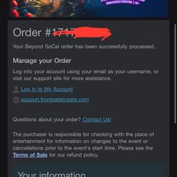 Beyond wonderland two day ticket 2026