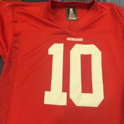 garoppolo jersey youth large.