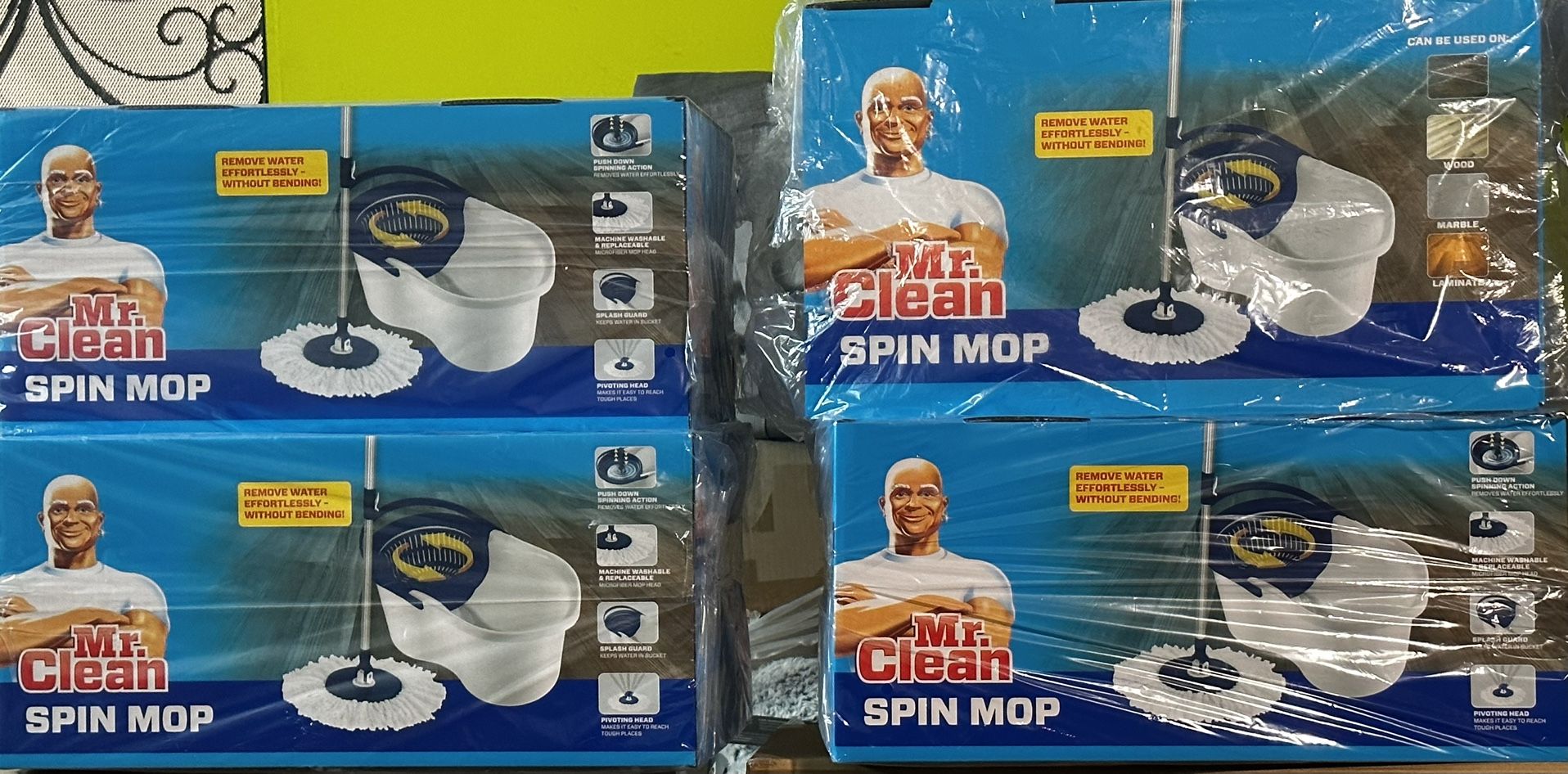 Mr. Clean Spin Mop