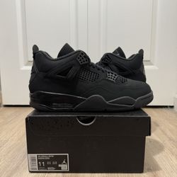 Nike Air Jordan 4 Retro Black Cat Size 11 US !! Read Description❤️ 