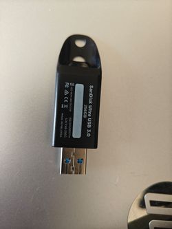 SanDisk 256gb cruzer USB memory card