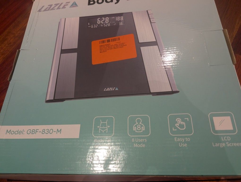 New LAZLE BODY FAT SCALE