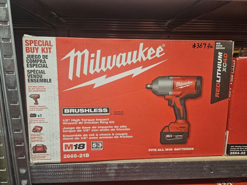 Milwaukee M18 Brushless 1/2