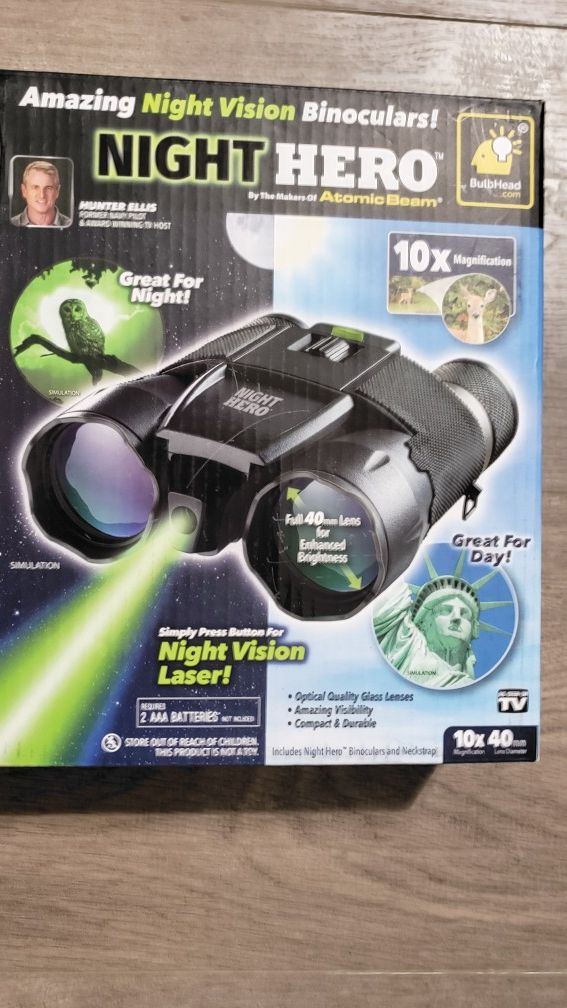 Night hero night vision binoculars