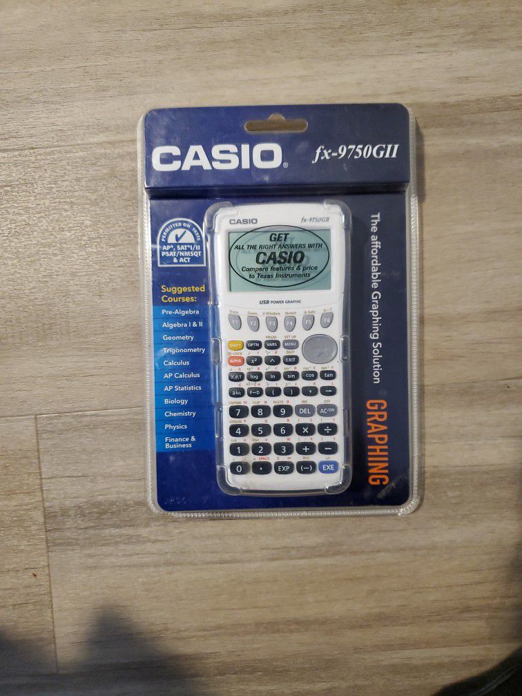 Casio Calculator Fx-9750g2