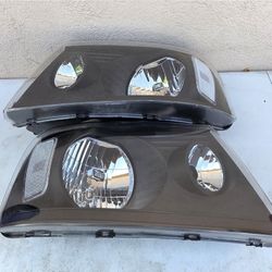 04-08 Ford F150 06-08 Lincoln Mark LT Headlights Luces Calaveras Micas Faros Focos Faroles Headlamps 