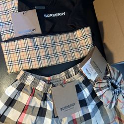Burberry Baby Outfit Set 
