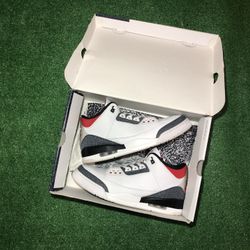 jordan 3 fire red denim size 13