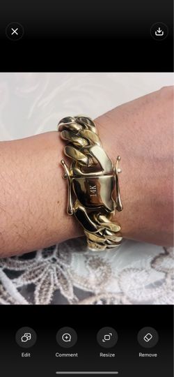 Brand New 14K Gold Plated Luxury Bracelet – 14K Stamped