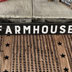 Wooden Farmhouse Sign
