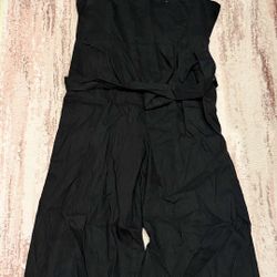 Tahari Linen Jumpsuit 