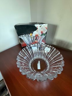 Studio Nova "Balmore" Crystal Hostess Bowl – 9 3/4" (Brand New!) 💎