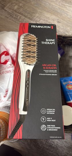 Straightening brush