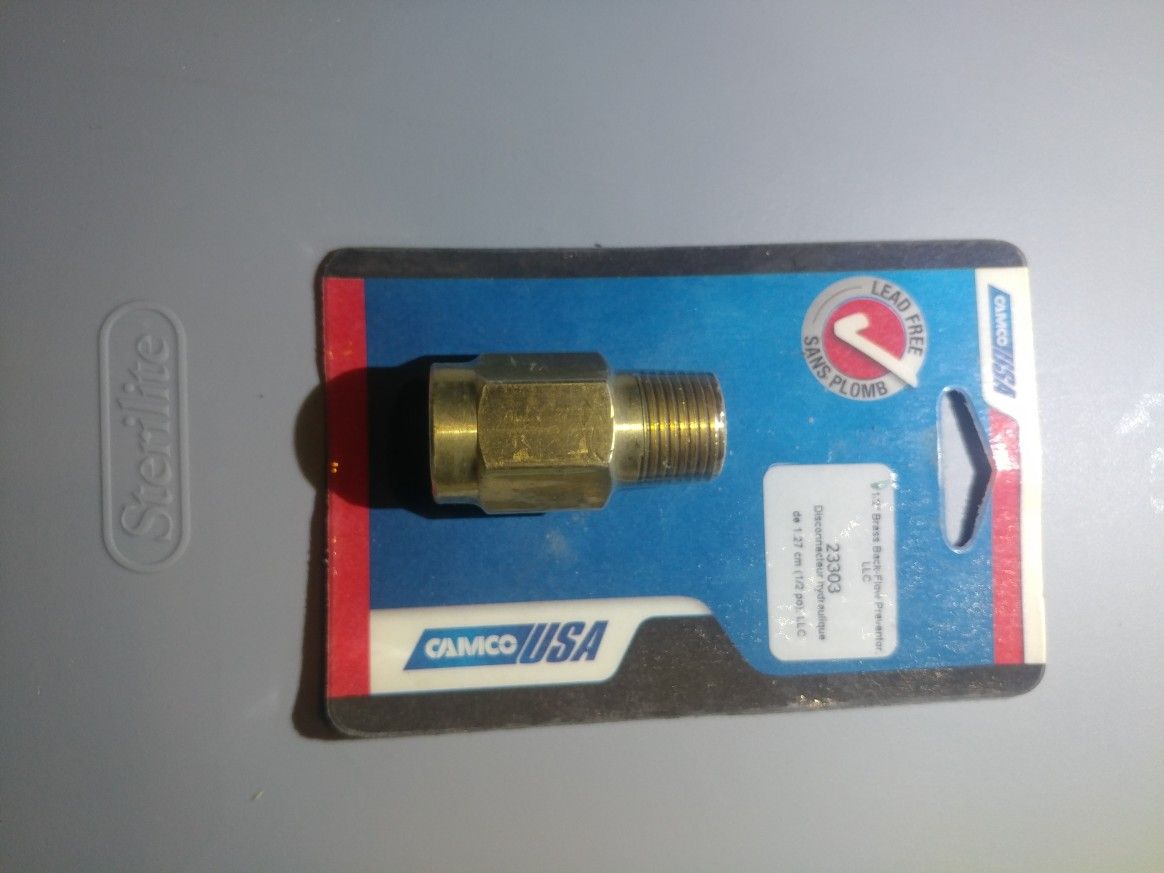 CAMCO 1/2" BRASS BASS BACKFLOW PREVENTOR