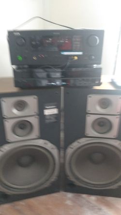 Technics 15" 3 way speaker system