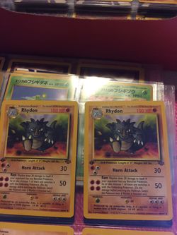 Pokémon’s Rhydon 100HP