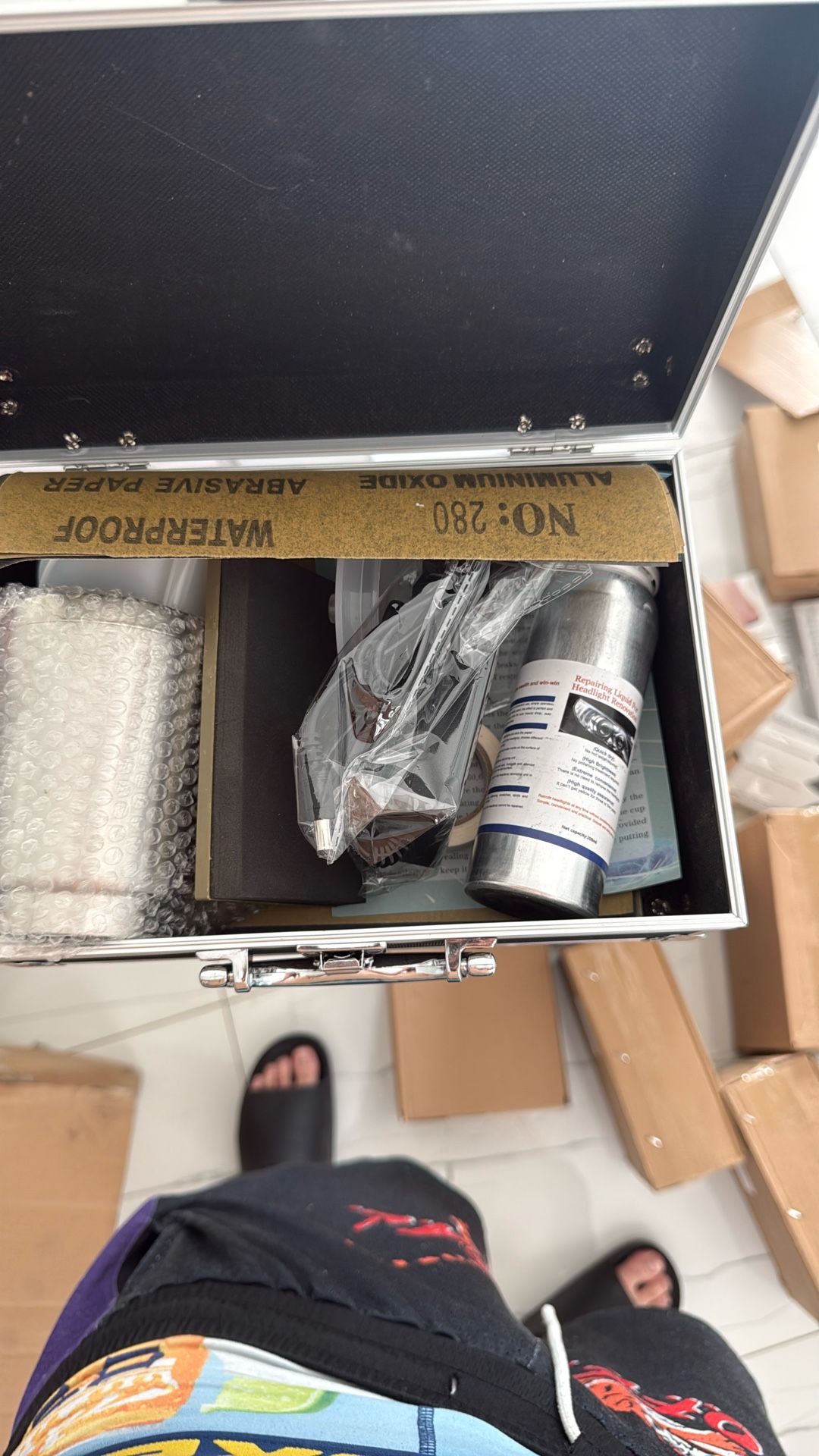 repairing liquid for headlight renovation
