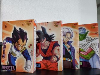 Lot of 4 Dragon Ball Z x Reese's Puffs Cereal Collection - Sealed