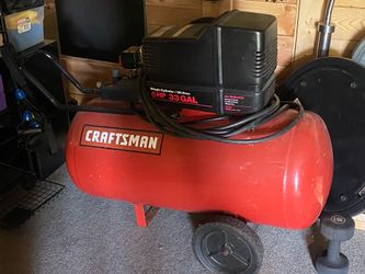 Craftsmen Air Compressor 6 HP 33 Gallon