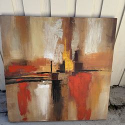 Cuadro de pintura.  39x39