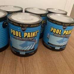 Swimming Pool Paint Acrylic Dyco 6 Gallon 