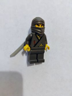 Grey Lego Ninja Minifig