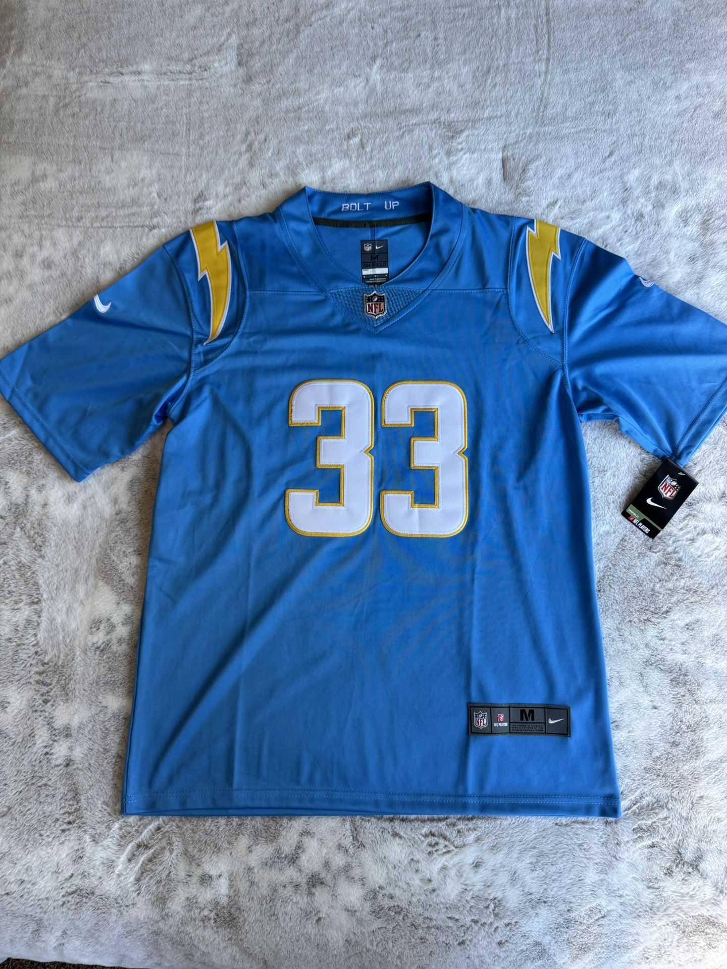 Los Angeles Chargers Derwin James Jr #33 Nike On Field Jersey (M)