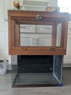 20gal tank with custom top