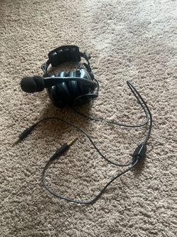 ASA Aviation Headset – Mic Works – One Side Low Volume