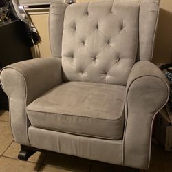 Gray Recliner 
