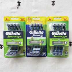 Gillette Sensor3 Sensitive Men Disposable Razors 7ct