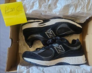 New Balance 2002r Black & White Size 11.5 Men New