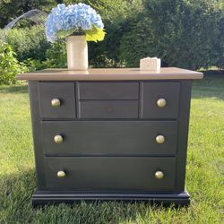 Updated 3 Drawer End Table 