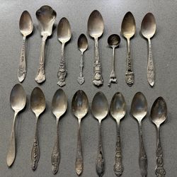 Sterling Silver Spoon Collection