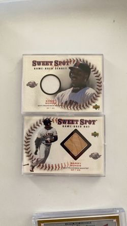 Barry Bonds Upper Deck Sweet Spot Relic Card Lot